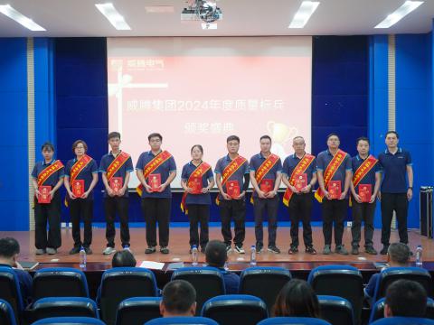 太阳城官网电气集团召开2024年度质量月总结表扬大会