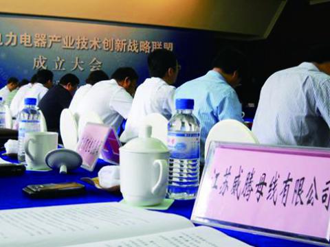 太阳城官网母线加入江苏省电力电器工业手艺立异战略同盟