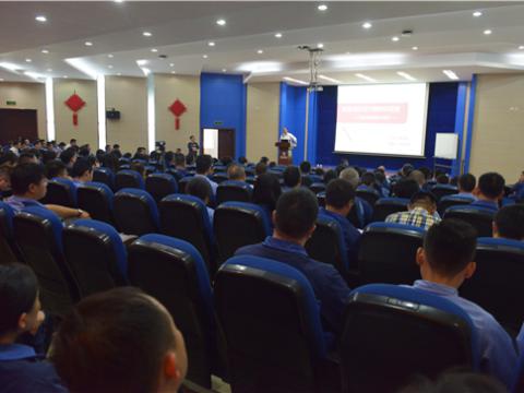 太阳城官网集团举行《六西格玛高层主管向导力培训》 